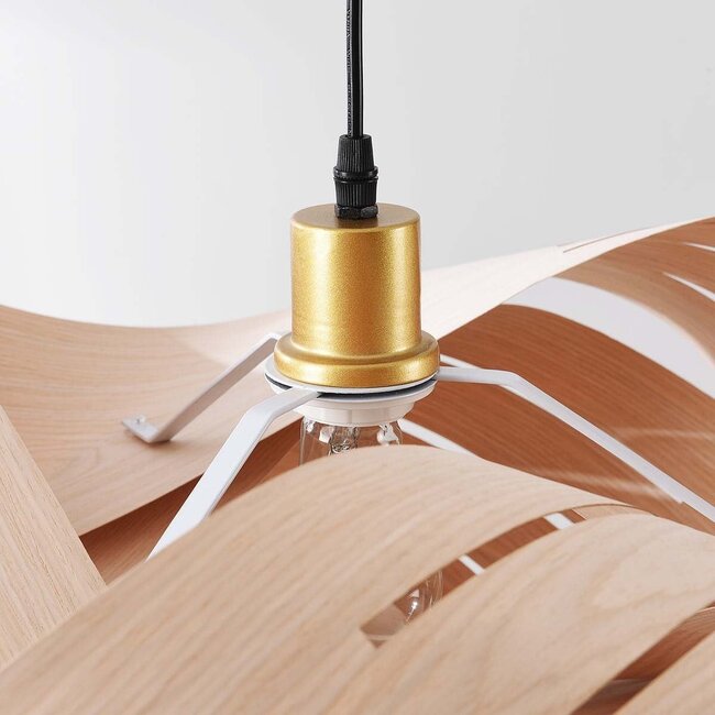 Designer-Hängeleuchte Holz aus Holz