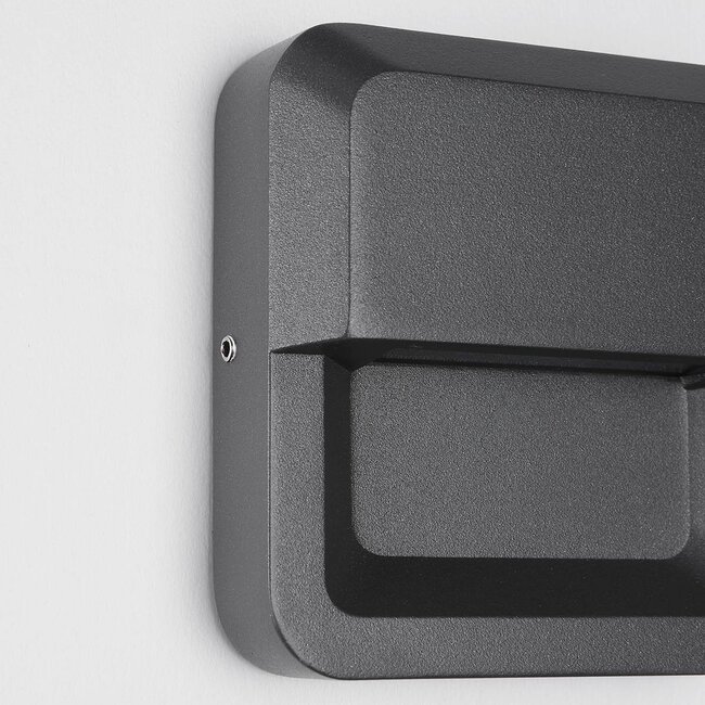 Badezimmerleuchte Nico - anthrazit