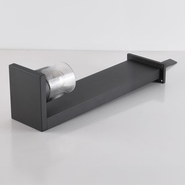 Stehleuchte Alrigo mit Glasschirm, 1-flammig