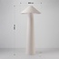 Stehleuchte Nura mit Leinenschirm in off-white