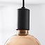 4-flammige Pendelleuchte Nivelle - Schwarz, Set inklusive dimmbarer E27 LED-Lampen