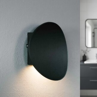 Designer-Badewandleuchte Ollie - schwarz
