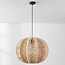 Rattan-Hängelampe Pagna - handgeflochten mit natürlichem Design