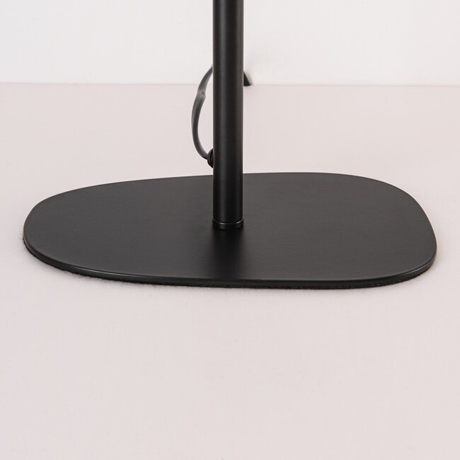 Tischlampe Tavora mit Leinenschirmen - naturfarben