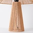 Boho-Tischlampe Naito aus geflochtenem Naturseil