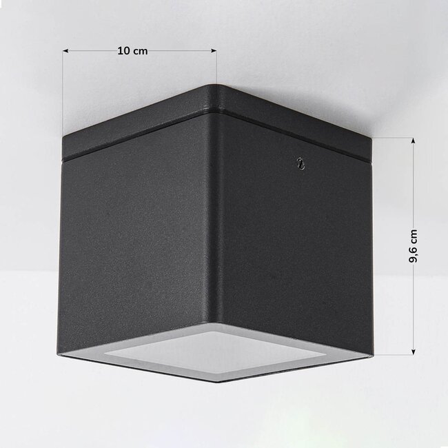 Moderne Außenwandleuchte Nello - schwarz