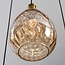 7-flammige Pendelleuchte Nilo - Amberglas