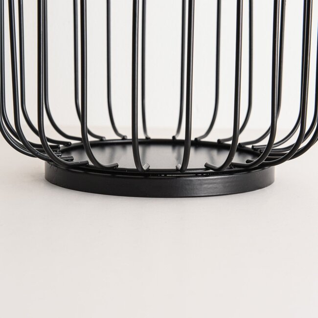 Solar-Laterne Luxon - Schwarz mit integrierter LED