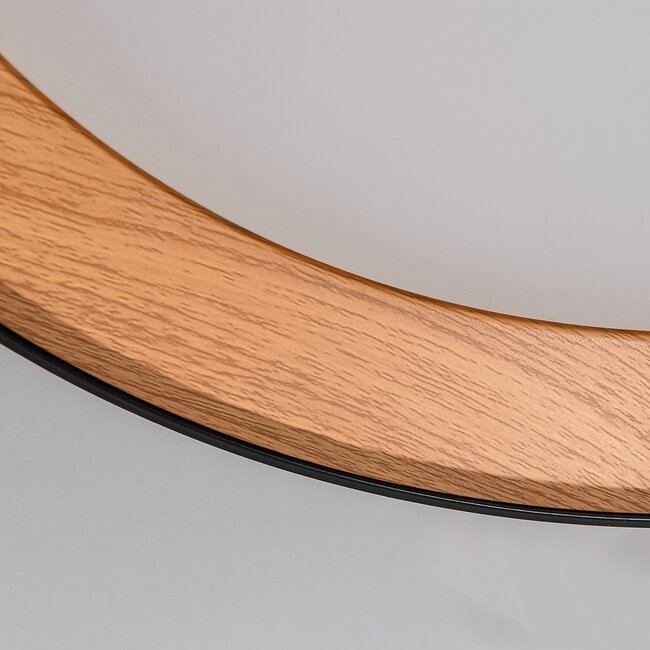 Design LED-Deckenleuchte Larios 3-stufig dimmbar Ø39 cm - schwarz