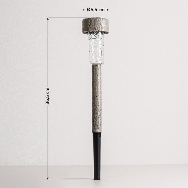 Solar-Gartenspot Zonix – 5er-Set