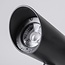 6er-Set moderne, neigbare Gartenstrahler mit Fernbedienung - Schwarz mit dimmbaren LEDs
