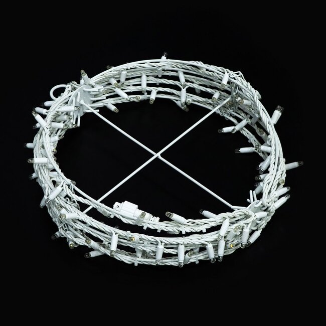 Dekorative LED-Lichtkugel für den Außenbereich Ø30 cm – warmweiß mit 60 LEDs