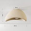 Deckenleuchte Concrete Aura 40 cm – sandbeige im Wabi-Sabi-Design mit schwarz gesprenkeltem Steineffekt