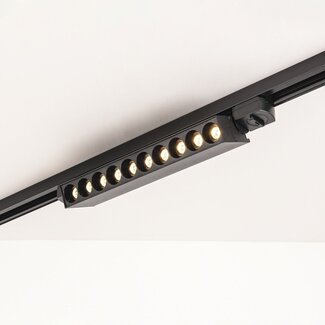 10W Schienenspots 1-phasig Nexu mit integrierten LEDs in 3000K oder 4000K – schwarz