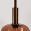 Stehlampe Piedi mit braunem Ombré-Glas