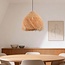 Boho-Pendelleuchte Yori Ø40 cm - Rattan mit Fransen-Design
