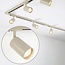 Modernes 1-Phasen-Schienensystem von 3 Metern Länge mit Jill-Spots – beige
