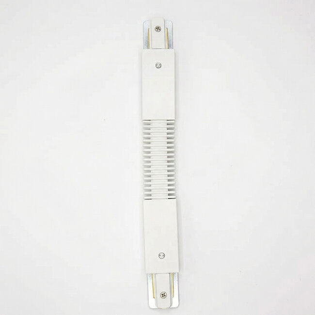 Flexibler Stecker für 1-Phasen-Schienen – weiß