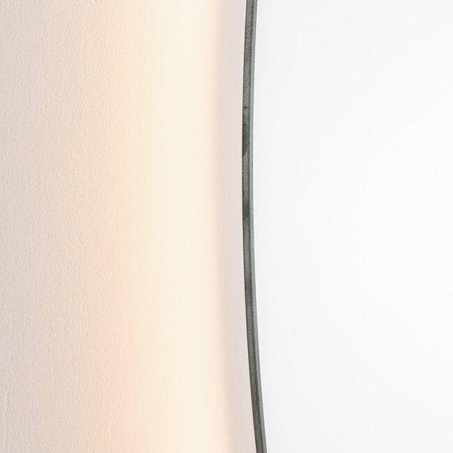 Badezimmerspiegel Illura 60 x 80 cm mit dimmbaren LEDs, Berührungssensor, einstellbaren Farben und Spiegelheizung