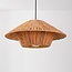 Pendelleuchte Raffina - geschichtetes Raffia