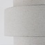 Stehlampe Zhuo mit Leinenschirm - beige