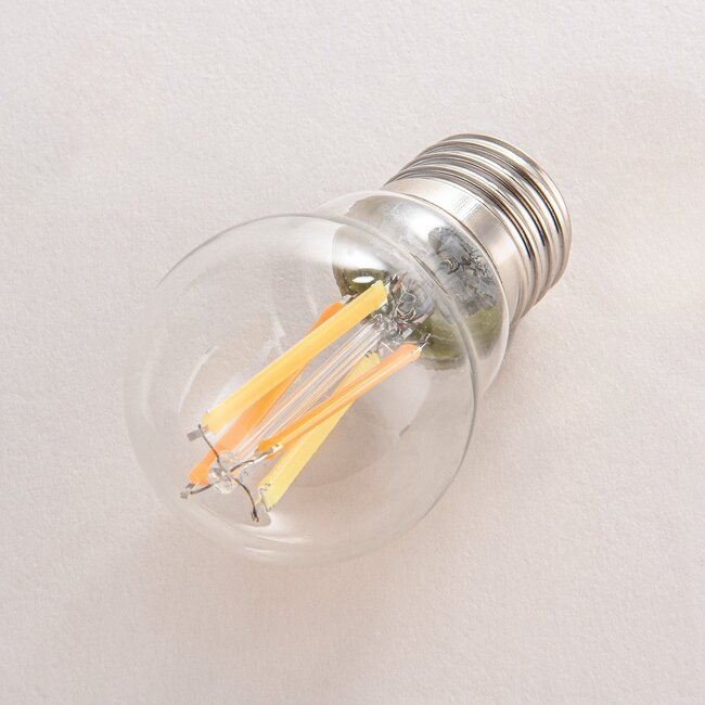 Smarte E27 LED-Lampe mit Tuya-App, Ø45mm, 4,9W, 2700-6500K, dim-to-warm