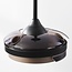 Deckenventilator Vento mit integrierter LED und Fernbedienung - Schwarz mit Braun