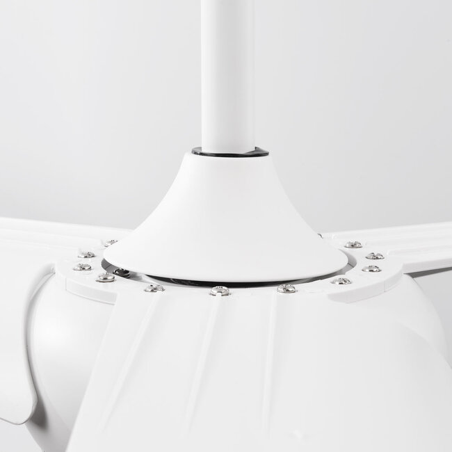 Deckenventilator weiß inkl. LED und Fernbedienung - Angin