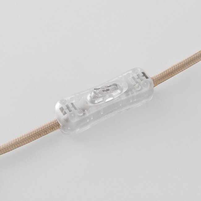 Leinen Tischlampe Hiko