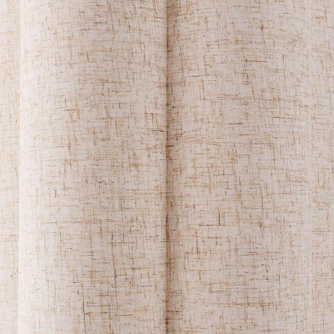 Japandi Stehleuchte Hika Leinen