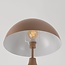 Design Stehleuchte Mura warm taupe aus Metall