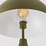 Design-Stehlampe Mura in Olivgrün aus Metall