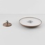 Aufladbare Wandlampe Ariso in Taupe mit Touch-Dimmer und einstellbarer Lichtfarbe