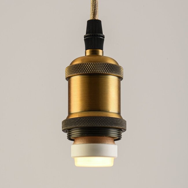 E27-LED-Lampe Pico 3-stufig dimmbar weißer Ring 3,5 Watt