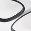 Design-Deckenleuchte Zinara 3-stufig dimmbar - schwarz