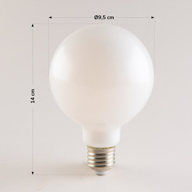 E27-LED-Lampe XL 3-stufig dimmbar milchweiß 7 Watt