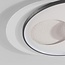 Deckenleuchte Eclipse 3-stufig dimmbar LED - weiß und grau