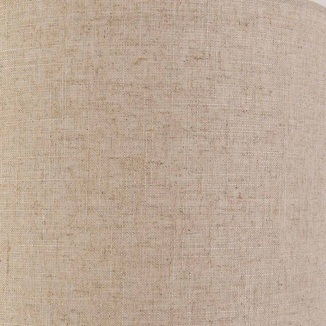 Stehleuchte Santer aus Leinen - beige