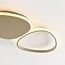 Design Deckenleuchte Zinara mit integrierter LED, 3-stufig dimmbar - sandbeige