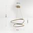 Design-Hängelampe Nivara mit integrierter LED, 3-stufig dimmbar - Sandbeige
