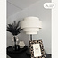 Moderne Tischlampe Masa mit Leinenbezug