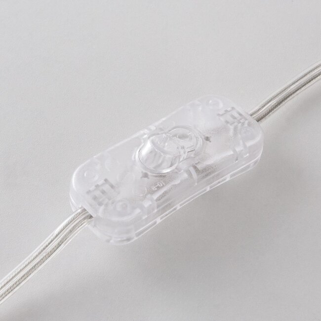 Tischlampe Tosca aus Bambus mit geflochtenem Schirm