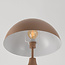 Design-Stehlampe Mura in warmem Taupe aus Metall
