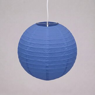Dunkelblauer Nylon-Lampion für den Außenbereich