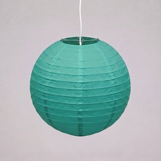 Hellgrüner Nylon-Lampion für den Außenbereich