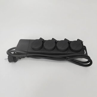 Professionelle Außen-Steckdosenleiste IP44 mit 3x2,5mm² Kabelstärke