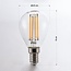 E14 dimmbare LED-Filament-Lampe Ø45 mm mit klarem Glas 4,5W 2700K