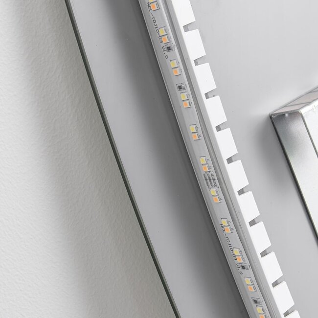 Badezimmerspiegel Vitra 90 x 60 cm Berührungssteuerung, einstellbare Lichtfarbe