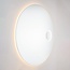 Badezimmerspiegel Lustra Ø80 cm, touch-dimmbar, Lichtfarbe einstellbar, mit Heizung