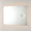 Badezimmerspiegel Sari mit einstellbarer LED, Touch-Dimmer und Heizung – 60x80 cm